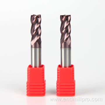 Solid Carbide 4Flutes Square End Mill CNC Tools